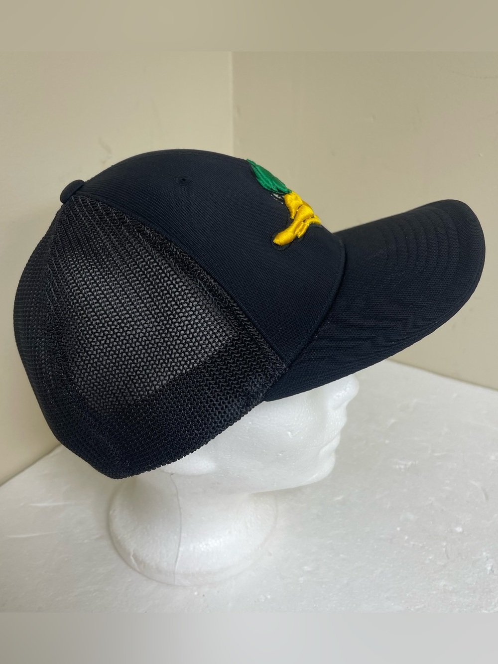 Pacific Headwear Angry Duck Stitched Logo Hat Cap Size L/Xl Black - Picture 3 of 4